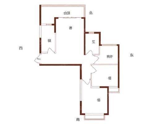 恒大城(商品房)3室2厅1卫96㎡ 恒大城(商品房)3室2厅1卫96㎡